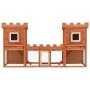 Großer Tierhaus-Stallkäfig, doppelter Holzkäfig von vidaXL, Käfige und Lebensräume für Kleintiere - Ref: Foro24-170174, Preis...