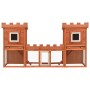 Großer Tierhaus-Stallkäfig, doppelter Holzkäfig von vidaXL, Käfige und Lebensräume für Kleintiere - Ref: Foro24-170174, Preis...