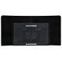 Campana extractora pared 90 cm acero inoxidable 756 m³/h negro