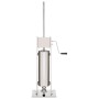 7 L silver stainless steel manual stuffer by vidaXL, Kitchen appliances - Ref: Foro24-50963, Price: 262,95 €, Discount: %