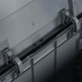 Caja de almacenaje para jardín 90L PP aspecto madera gris
