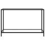Mesa de consola transparente vidrio templado 120x35x75 cm en Mesas auxiliares | Comprar online en Foro24