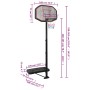 Schwarzer Basketballkorb aus Polyethylen, 258–363 cm von vidaXL, Basketballkörbe - Ref: Foro24-93649, Preis: 160,43 €, Rabatt: %