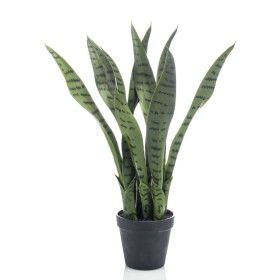 Emerald Sansevieria artificial en maceta 55 cm