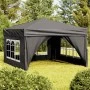 Folding party tent with anthracite side walls 3x3 m by vidaXL, Tents and gazebos - Ref: Foro24-93523, Price: 144,91 €, Discou...