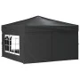 Folding party tent with anthracite side walls 3x3 m by vidaXL, Tents and gazebos - Ref: Foro24-93523, Price: 144,91 €, Discou...