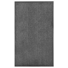 Felpudo lavable gris antracita 90x150 cm