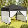 Faltbares Partyzelt mit anthrazitgrauen Wänden 3x3 m von vidaXL, Zelte und Pavillons - Ref: Foro24-93530, Preis: 120,71 €, Ra...