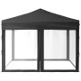 Folding party tent with anthracite gray walls 3x3 m by vidaXL, Tents and gazebos - Ref: Foro24-93530, Price: 118,88 €, Discou...