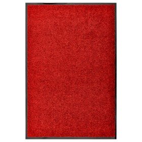 Felpudo lavable rojo 60x90 cm
