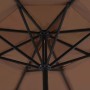 Garden umbrella with portable taupe base by vidaXL, Umbrellas - Ref: Foro24-276324, Price: 314,26 €, Discount: %