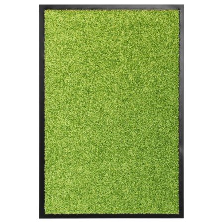 Felpudo lavable verde 40x60 cm
