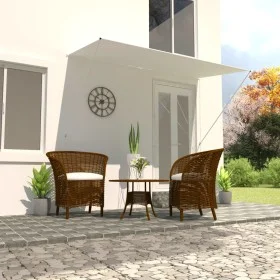 Retractable awning 250x150 cm cream by vidaXL, Awnings - Ref: Foro24-143766, Price: 51,18 €, Discount: %