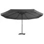 Gartenschirm mit anthrazitgrauem tragbarem Sockel von vidaXL, Sonnenschirme - Ref: Foro24-276323, Preis: 317,18 €, Rabatt: %