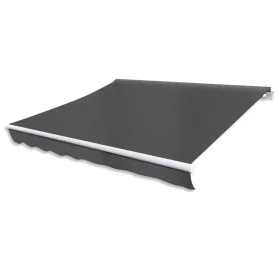 Manuell bedienbare Faltmarkise 300 cm Anthrazit von vidaXL, Markisen - Ref: Foro24-275561, Preis: 214,74 €, Rabatt: %