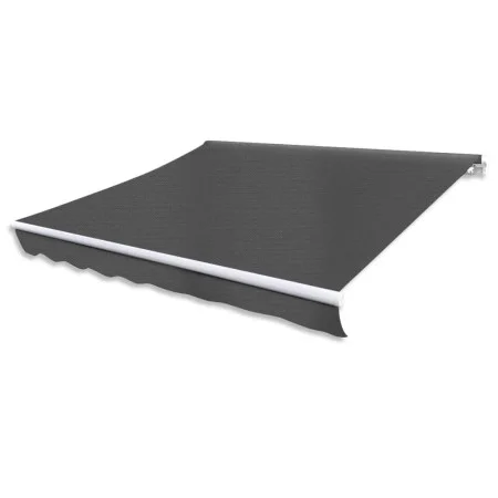 Manually operated folding awning 300 cm anthracite by vidaXL, Awnings - Ref: Foro24-275561, Price: 214,74 €, Discount: %