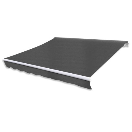 Toldo plegable de operación manual 300 cm antracita de vidaXL, Toldos - Ref: Foro24-275561, Precio: 208,57 €, Descuento: %