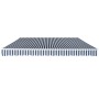 Manuell betriebene Faltmarkise 400 cm blau und weiß von vidaXL, Markisen - Ref: Foro24-275570, Preis: 455,30 €, Rabatt: %