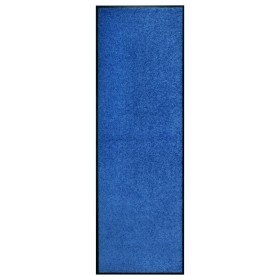 Felpudo lavable azul 60x180 cm