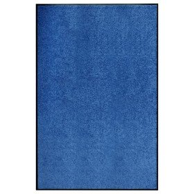 Felpudo lavable azul 120x180 cm