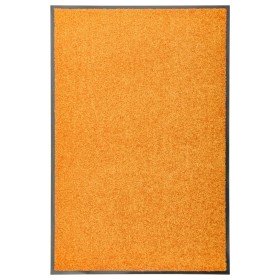 Felpudo lavable naranja 60x90 cm