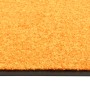 Felpudo lavable naranja 90x120 cm