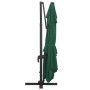 Ampelschirm mit LED-Beleuchtung und grünem Aluminiummast 400x300 cm von vidaXL, Sonnenschirme - Ref: Foro24-47005, Preis: 296...