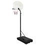 Canasta de baloncesto polietileno blanco 237-307 cm