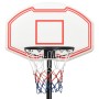 Weißer Polyethylen-Basketballkorb 237-307 cm von vidaXL, Basketballkörbe - Ref: Foro24-93652, Preis: 150,78 €, Rabatt: %