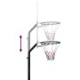 Canasta de baloncesto polietileno blanco 237-307 cm de vidaXL, Canastas de baloncesto - Ref: Foro24-93652, Precio: 143,36 €, ...