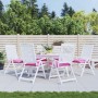 Chair cushions 6 units pink fabric 40x40x7 cm by vidaXL, Cushions for chairs and sofas - Ref: Foro24-361503, Price: 58,44 €, ...