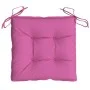 Chair cushions 6 units pink fabric 40x40x7 cm by vidaXL, Cushions for chairs and sofas - Ref: Foro24-361503, Price: 54,95 €, ...