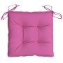 Stuhlkissen 6 Stück rosa Stoff 40x40x7 cm von vidaXL, Kissen für Stühle und Sofas - Ref: Foro24-361503, Preis: 58,44 €, Rabat...