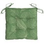 Cojines para silla 6 uds tela estampado de hojas 40x40x7 cm von vidaXL, Kissen für Stühle und Sofas - Ref: Foro24-361500, Pre...