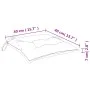 Cojines para silla 6 uds tela estampado de hojas 40x40x7 cm by vidaXL, Cushions for chairs and sofas - Ref: Foro24-361500, Pr...