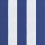 Stuhlkissen 6 Stück blau-weiß gestreifter Stoff 40x40x7 cm von vidaXL, Kissen für Stühle und Sofas - Ref: Foro24-361488, Prei...