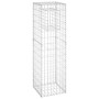 Cesta poste de gaviones de hierro 40x40x140 cm