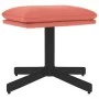Rosa Samt-Fußhocker 60x60x36 cm von vidaXL, Osmanen - Ref: Foro24-341630, Preis: 38,47 €, Rabatt: %