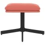 Pink velvet footstool 60x60x36 cm by vidaXL, Ottomans - Ref: Foro24-341630, Price: 38,47 €, Discount: %