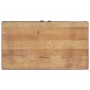 Mesa de centro de madera maciza reciclada 90x50x39 cm
