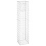 Cesta poste de gaviones de hierro 40x40x180 cm
