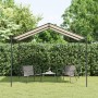 Carpa acero y tela beige 3x3 m de vidaXL, Carpas y cenadores - Ref: Foro24-362451, Precio: 185,24 €, Descuento: %