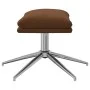 Brown microfiber footrest 60x60x35 cm by vidaXL, Ottomans - Ref: Foro24-341558, Price: 44,84 €, Discount: %