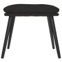 Black fabric footrest 45x29.5x35 cm by vidaXL, Ottomans - Ref: Foro24-341499, Price: 33,53 €, Discount: %