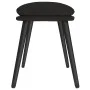 Black fabric footrest 45x29.5x35 cm by vidaXL, Ottomans - Ref: Foro24-341499, Price: 33,53 €, Discount: %