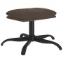 Fußstütze aus dunkelgrauem Mikrofaserstoff, 60 x 60 x 36 cm von vidaXL, Osmanen - Ref: Foro24-341623, Preis: 39,86 €, Rabatt: %