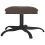 Fußstütze aus dunkelgrauem Mikrofaserstoff, 60 x 60 x 36 cm von vidaXL, Osmanen - Ref: Foro24-341623, Preis: 39,86 €, Rabatt: %