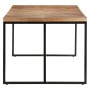 Mesa de comedor madera maciza de acacia y mango 200x90x76 cm