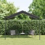 Steel tent and anthracite gray fabric 3x3 m by vidaXL, Tents and gazebos - Ref: Foro24-362450, Price: 185,32 €, Discount: %
