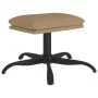 Cappuccino synthetic leather footstool 60x60x36 cm by vidaXL, Ottomans - Ref: Foro24-341595, Price: 36,86 €, Discount: %
